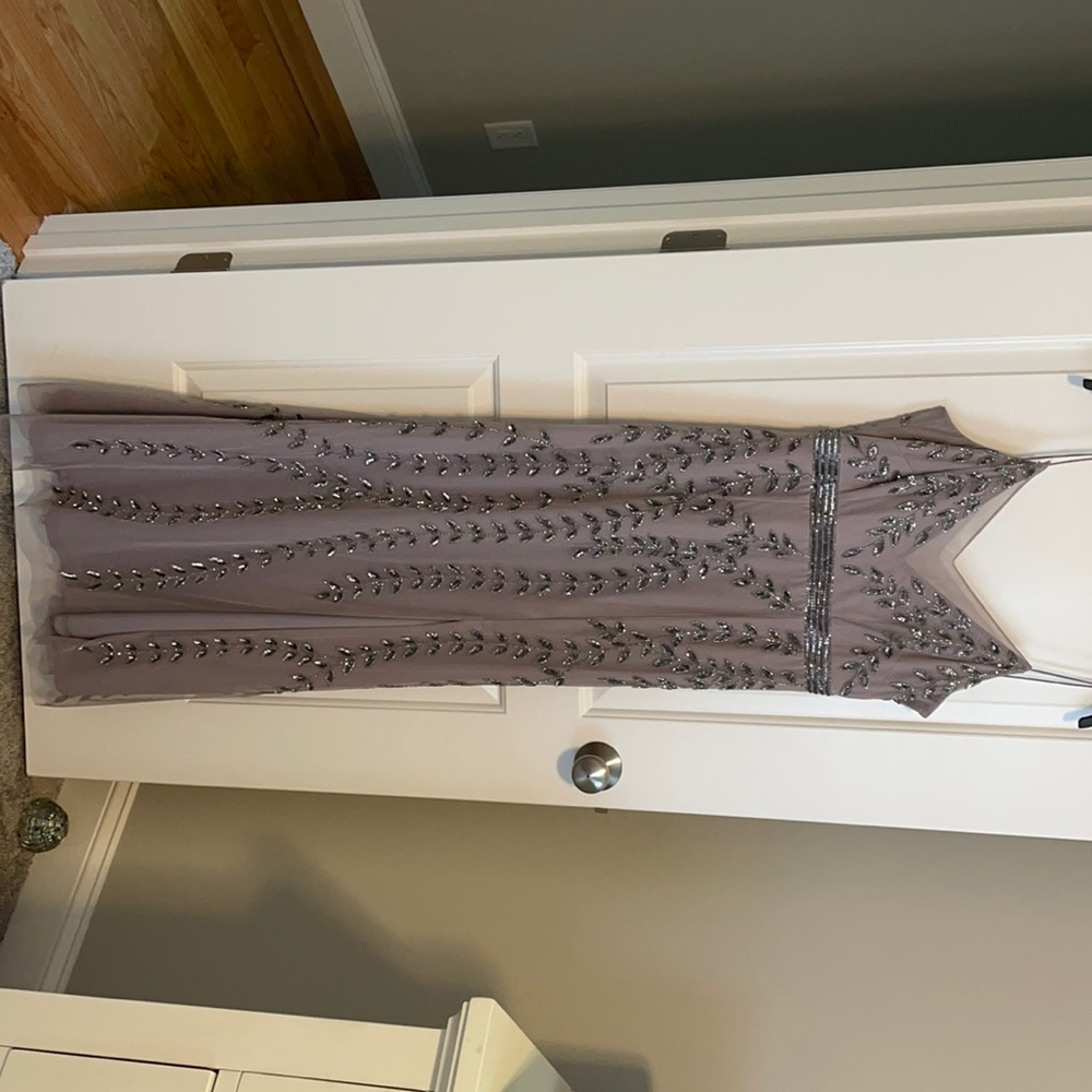 Long Adrianna Appel dress
